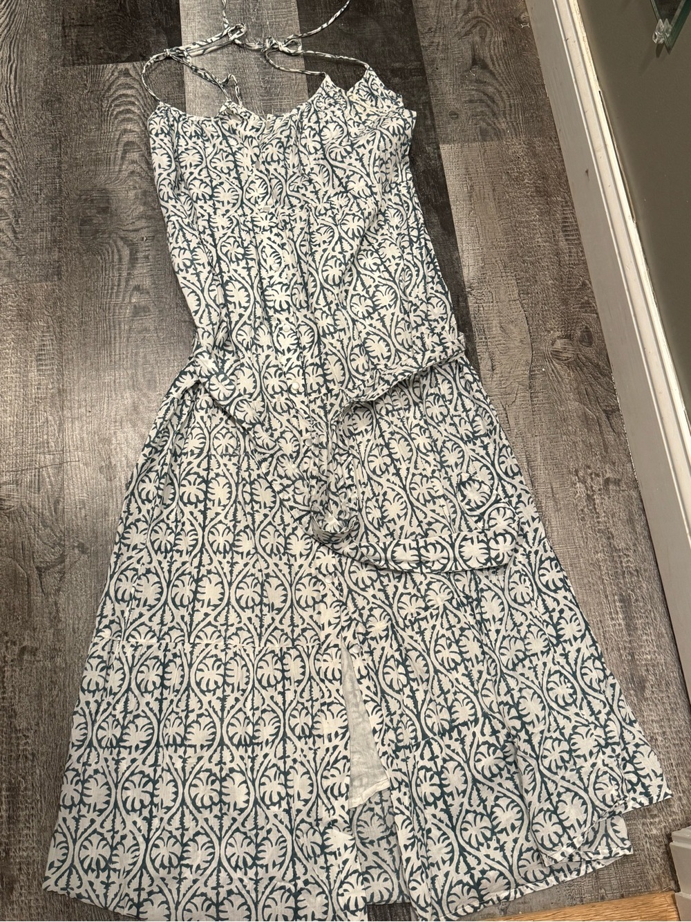 Emerson Fry India Collection Button Front Sundress - Picture 4 of 4